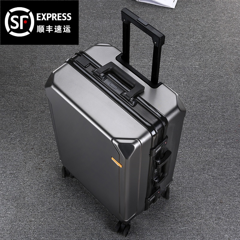 Samsonite official flagship store luggage male silent charging multi