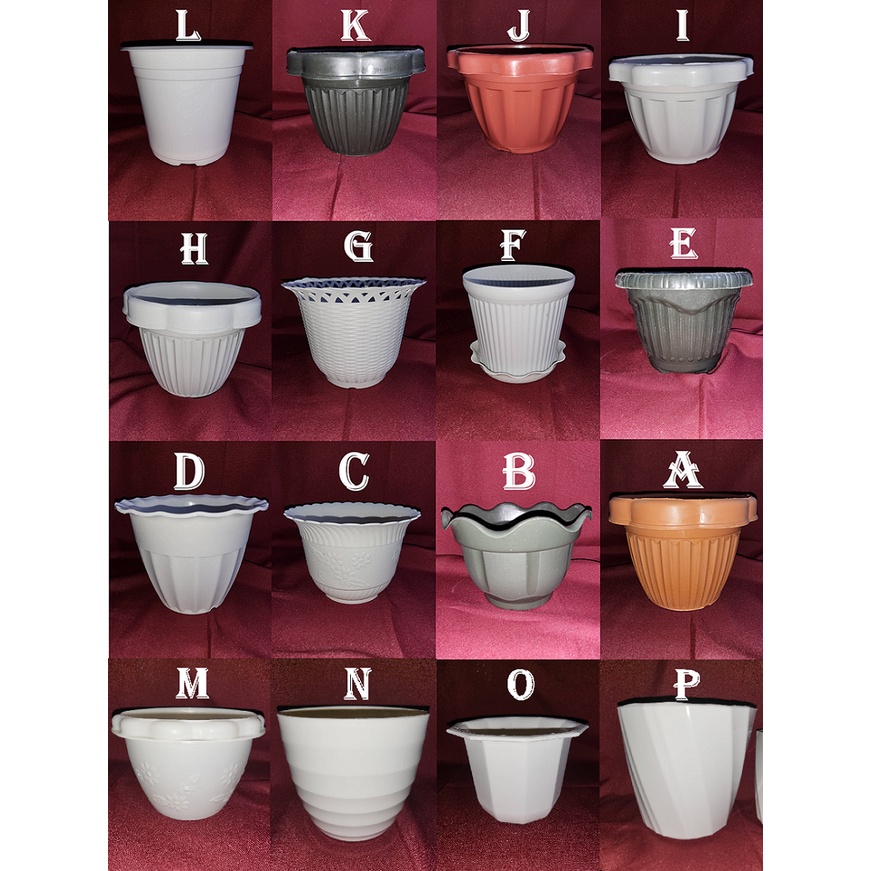 P30 paso / pots for plants / indoor & outdoor pots / garden pot / white