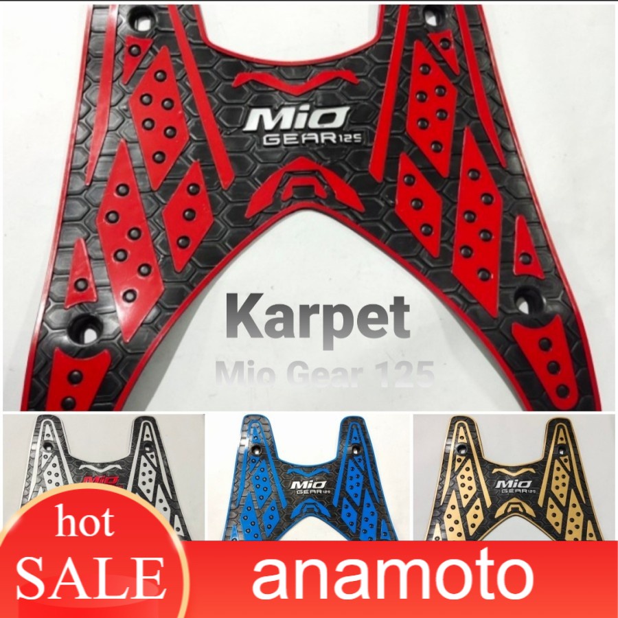 Bordes Carpet Footrest MIO GEAR 2021 Shopee Philippines