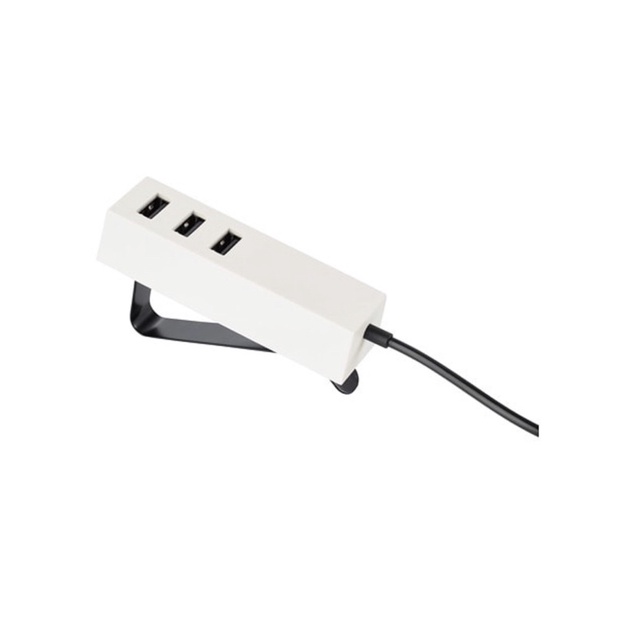Lorby usb charger with clamp white ikea | Shopee Philippines