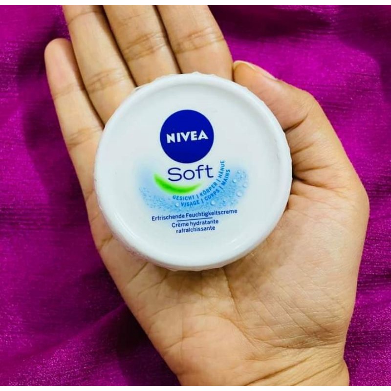 Nivea Soft Moisturizing Cream 50ml Shopee Philippines