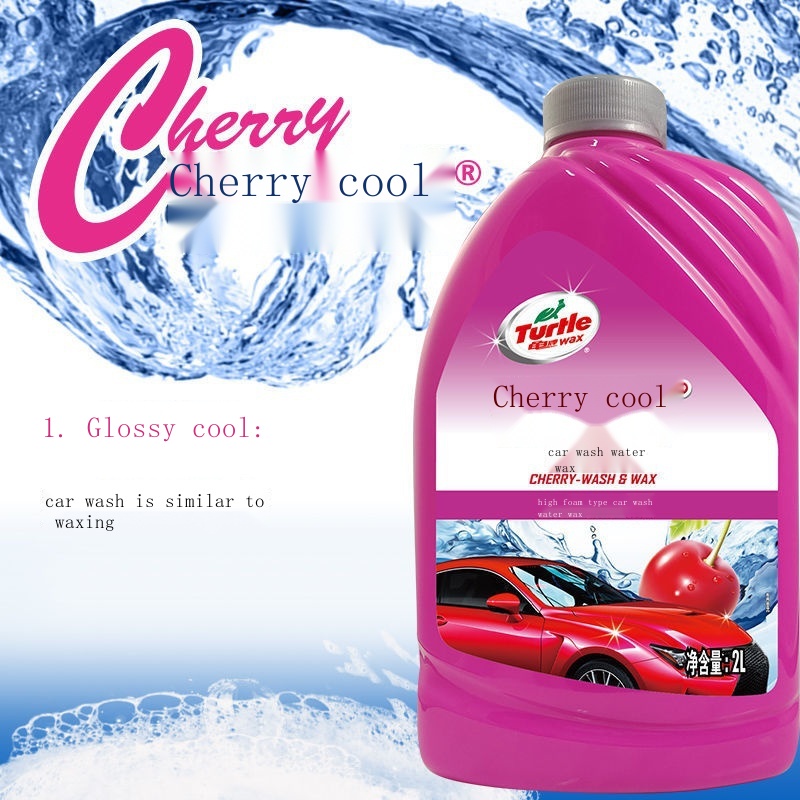 Turtle brand cherry cool car wash liquid concentrated cleaning