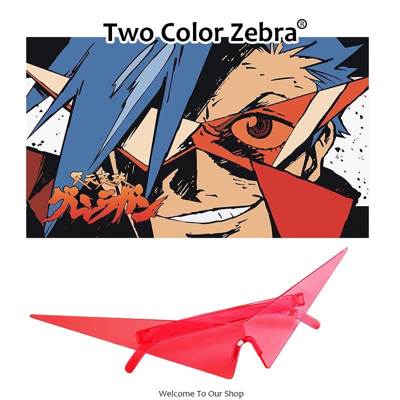 Anime Tengen Toppa GurrenLagann Cosplay Kamina Glasses Eyewear