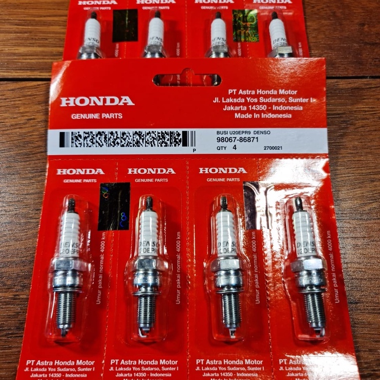 (CRF150) Honda ORI - SPARK PLUG/ SPARK PLUG 98067-86871 KHARISMA Long