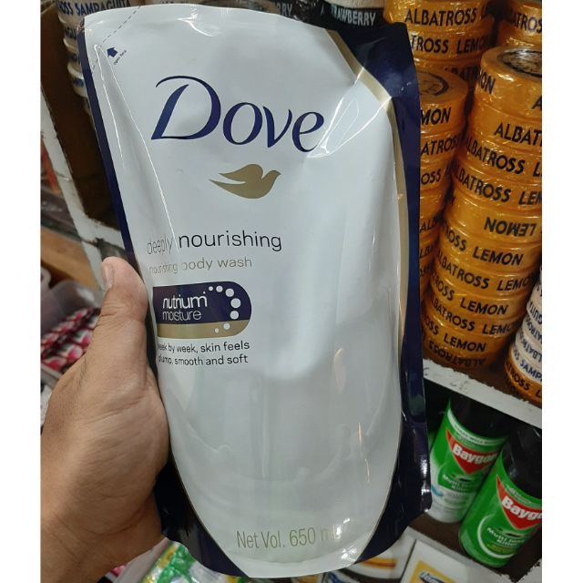 Dove Body Wash Refill Pouch 650 mL Shopee Philippines