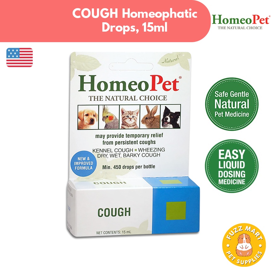 HomeoPet Cough Homeopathic Medicine for Cough Suppressant for Dogs