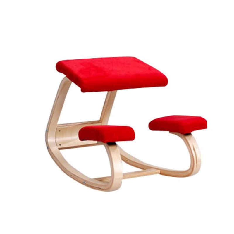 Kneeling Chair Stool Home Office Furniture Ergonomic Rocking Wooden