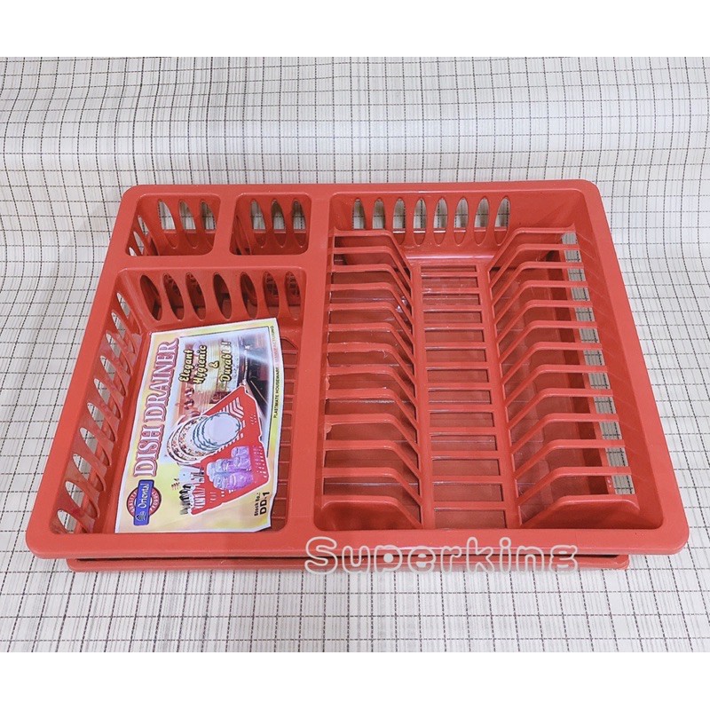Plastic Dish Drainer/Storage Rack Drain Dish Rack/Kitchen Shelves
