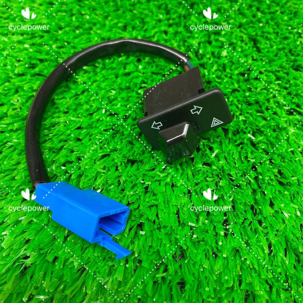 motorcycle hazard switch with socket for aerox 155 or mio series