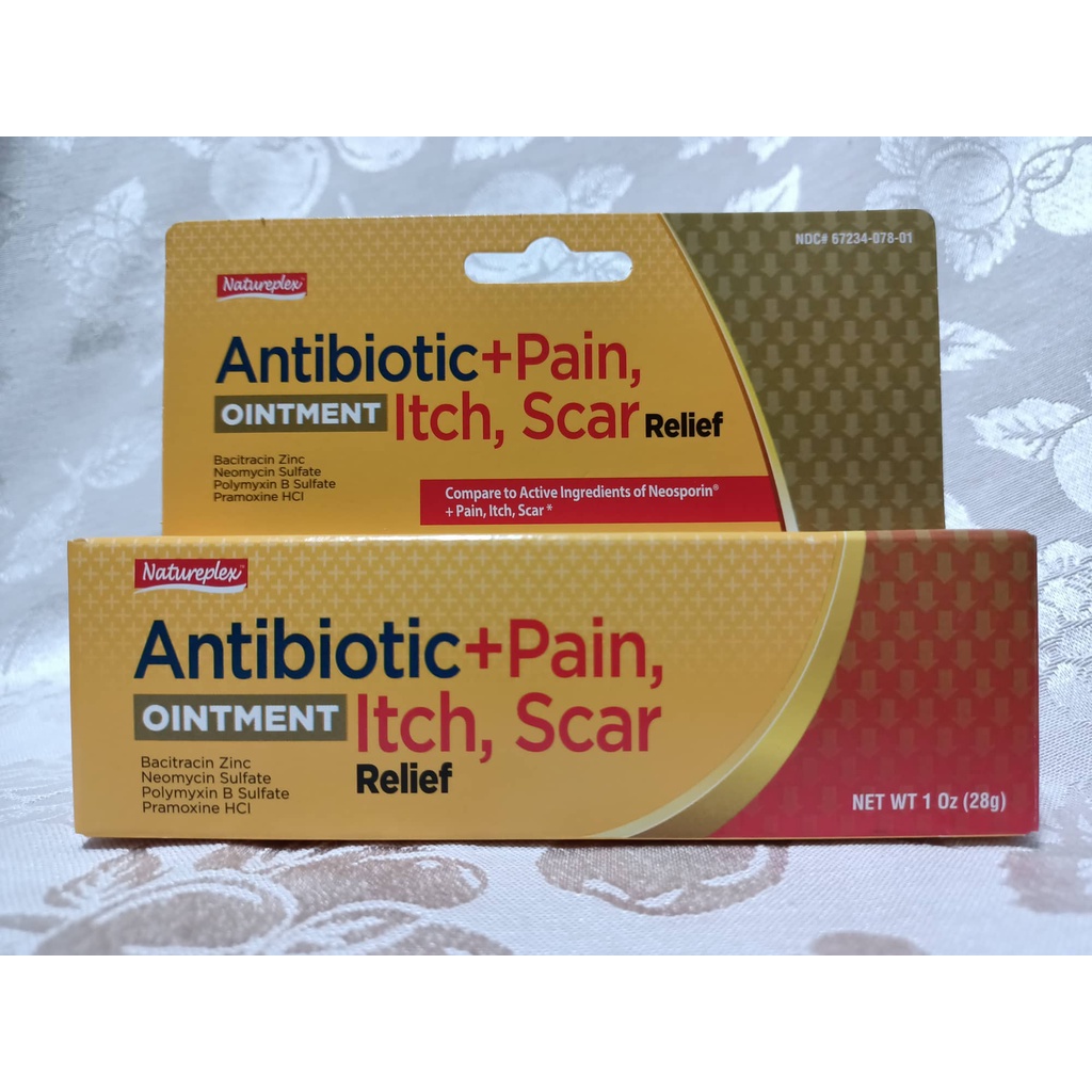 Natureplex Antibiotic+Pain, Itch, Scar Relief Ointment (28g) Shopee Philippines