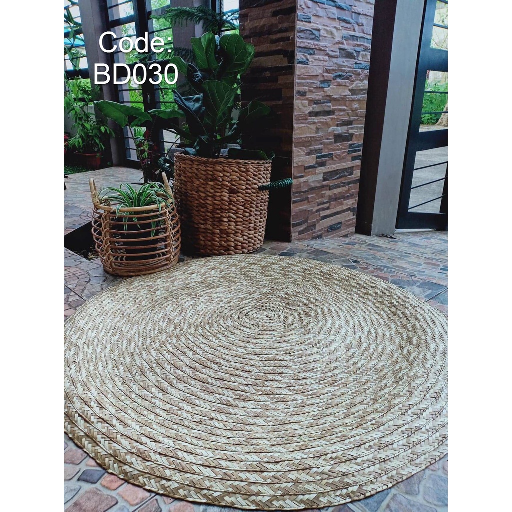 Buri Carpet / Buri Mat 48 / 60 inches (Brown Sabatan) Shopee