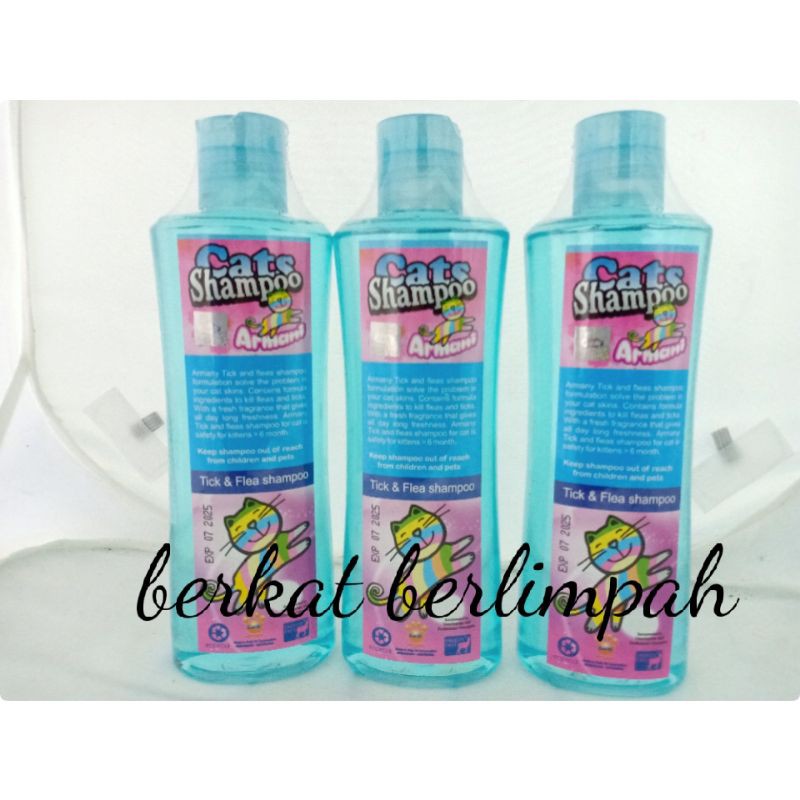 Armani Flea & Tick Cat Shampoo / Cat Lice Shampoo 200ml Shopee Philippines