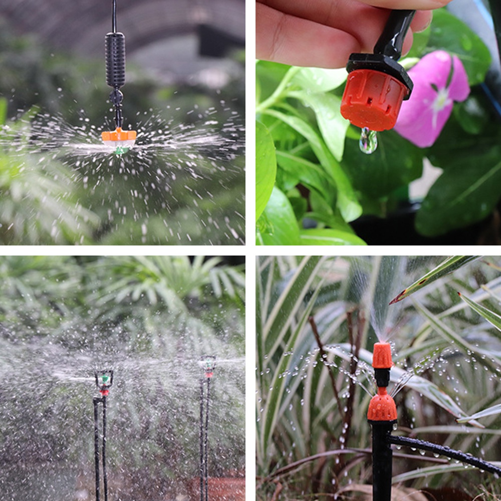 PVC Micro Irrigation Pipe 20M for Lawn Balcony Greenhouse 4/7 mm Garden