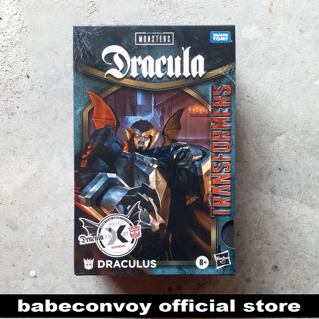 Hasbro Transformers Crossover Dracula Draculus Mindwipe MISB Shopee