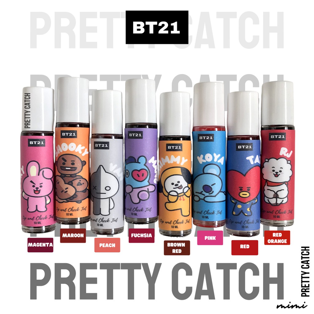 BT21 Liptint Lip and Cheek Tint 10 mL Shopee Philippines