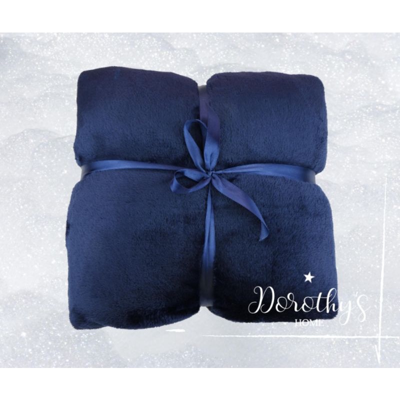 Minky Soft Premium Microplush / Microfleece / Flannel / Velvet Fleece Blanket Double, Queen