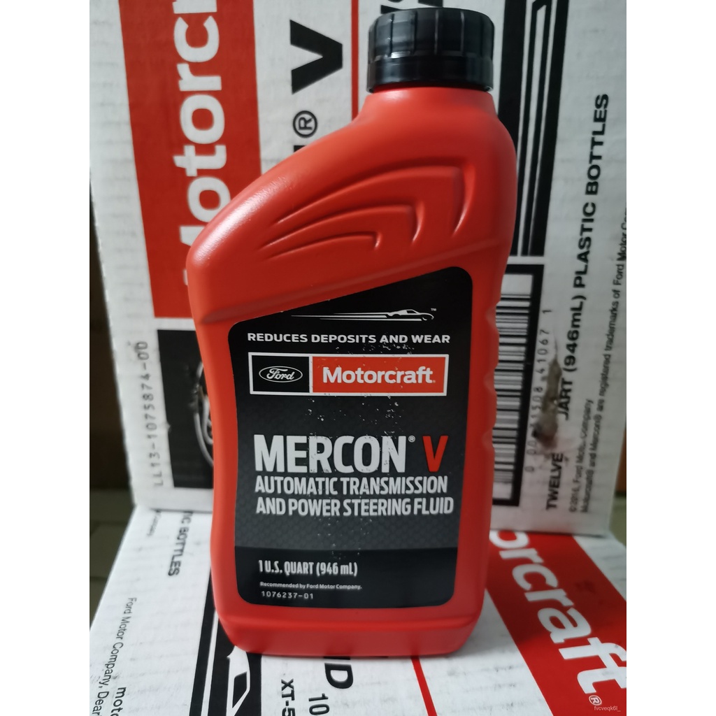 Motocraft Mercon V Automatic Transmission Fluid 1L for Ford Everest