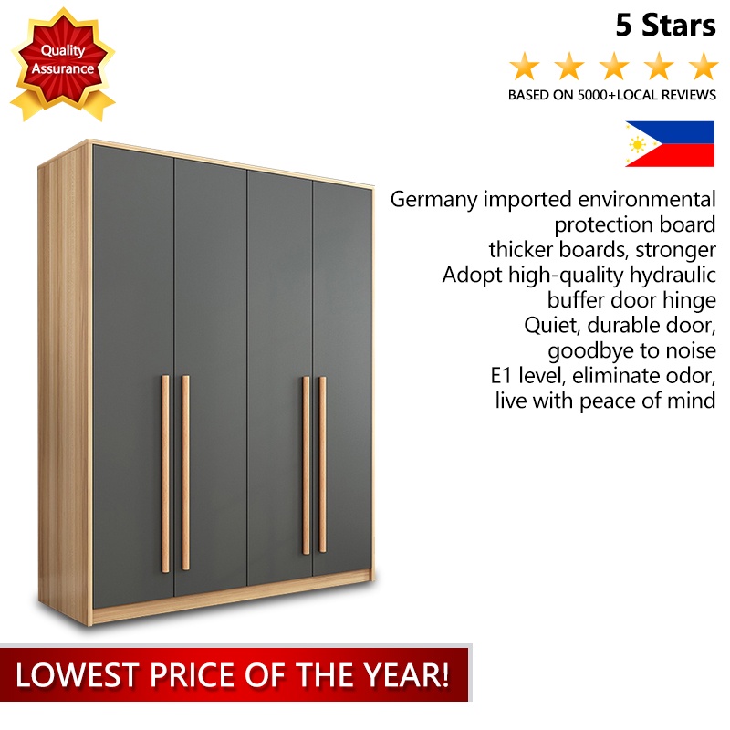 Nordic Luxury Wardrobe Large Wardrobe Solid Wood Wardrobe Size