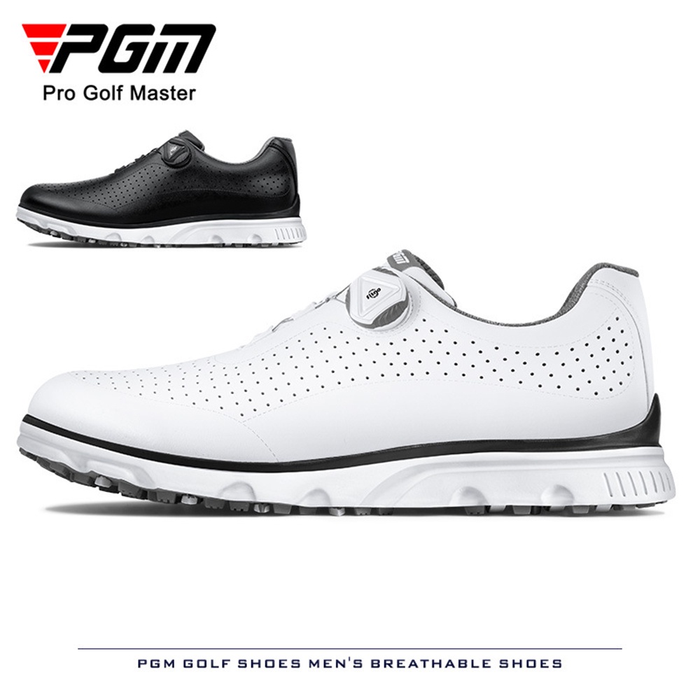 PGM 2022 new golf shoes rotating shoelaces men's shoes light sports