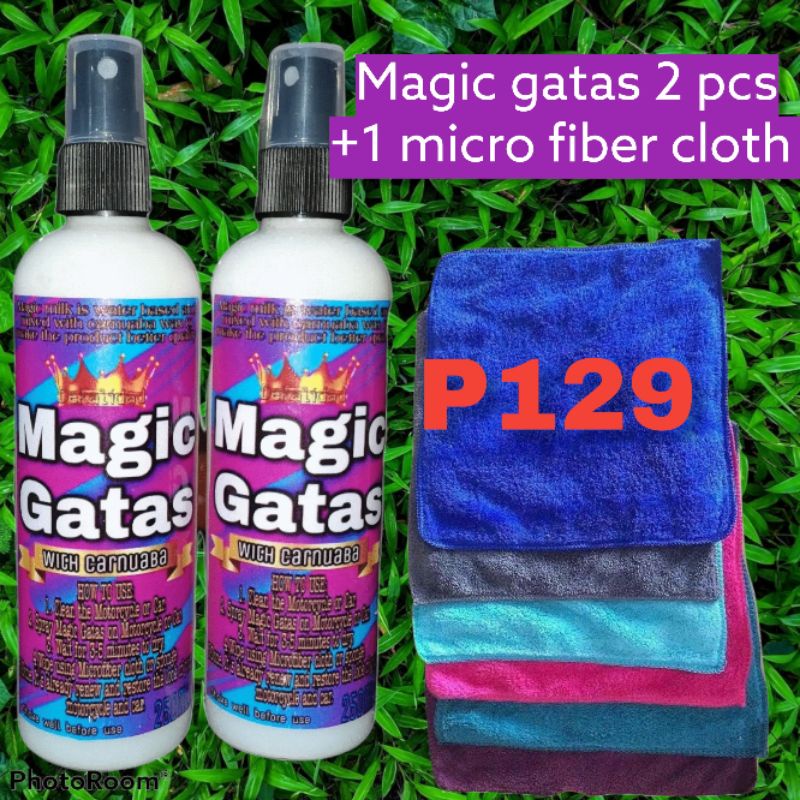 wax (MGC) MAGIC GATAS WITH CARNUBA WAX 500ML twin SHINY AND MATTE FREE