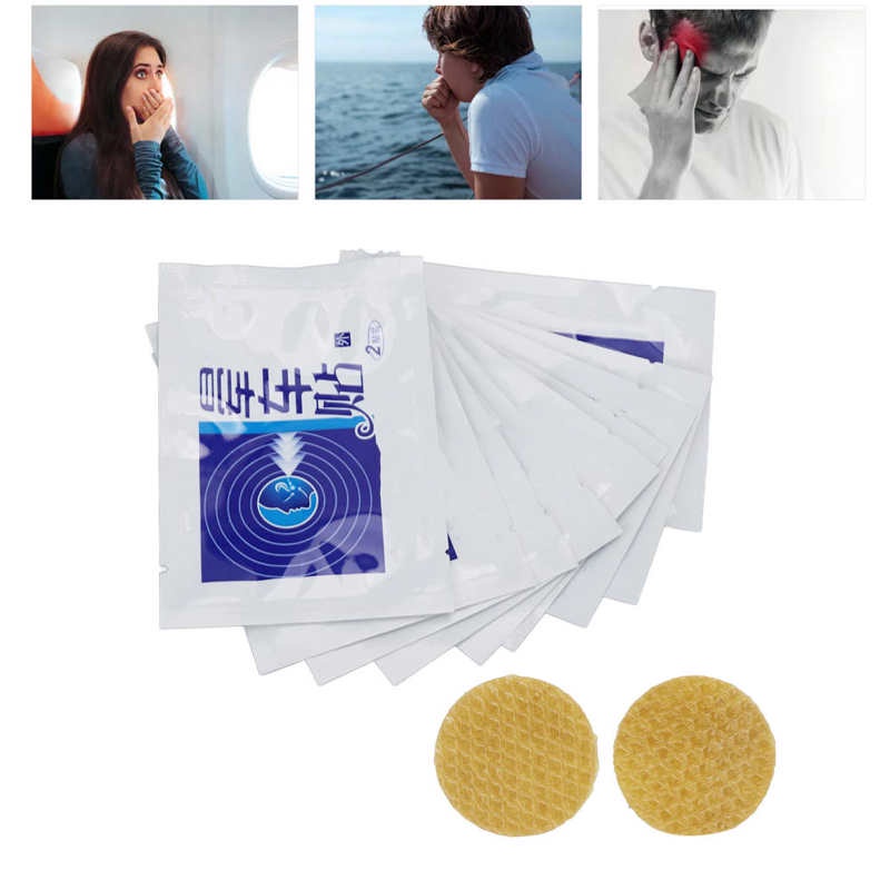 40Pcs Motion Sickness Patches Portable Waterproof Adult Children