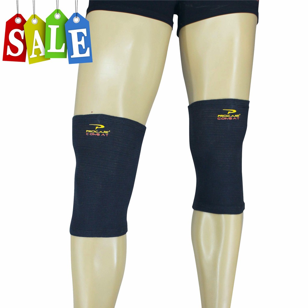 PROCARE CSX07B Knee Sleeves Seamless Elastic 2Way PAIR Shopee