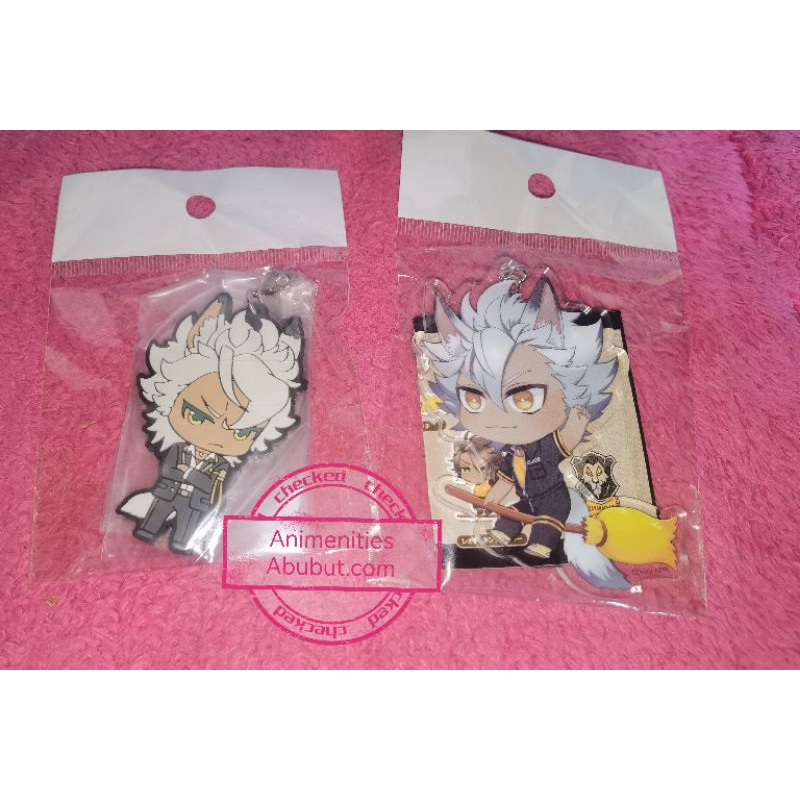 Disney Twisted Wonderland Acrylic and Rubber keychains Brandnew