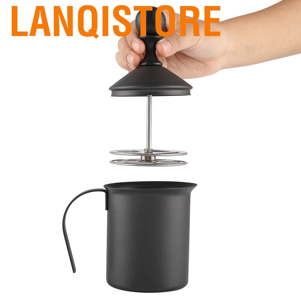 Stainless Steel Manual Double Mesh Milk Manual Milk Frother Shopee