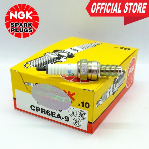 NGK CPR6EA9 Standard Spark Plug for XRM 125 & Wave 125 Shopee