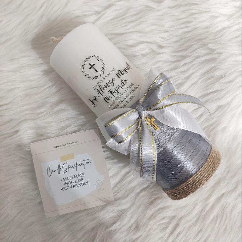 Baptismal Candle (Big) Shopee Philippines