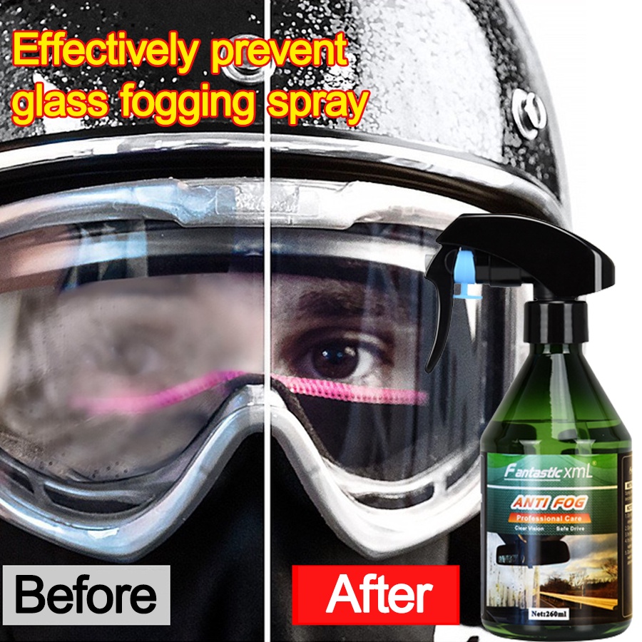 FantasticXML Anti Fog Spray 260ml Anti Fog Side Mirror Anti Fog For