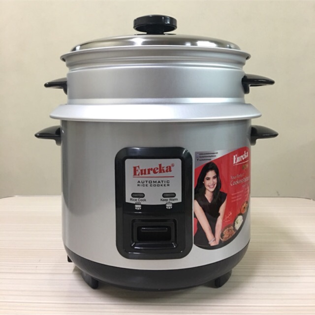 Rice cooker EUREKA ERC1.0L SB w/steamer (5cup) Shopee Philippines