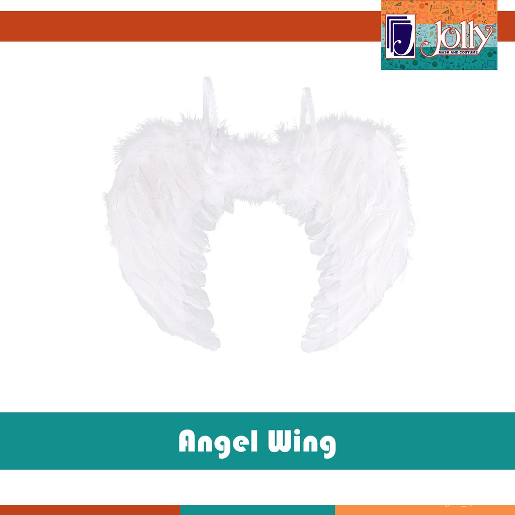 Set of Angel Wings & Halo Cosplay Play and Pretend Wings with Angel