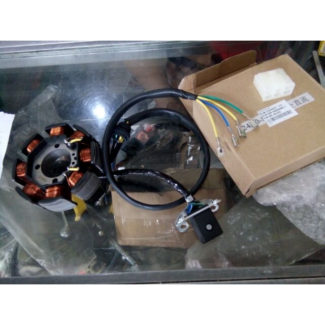 rusi chariot 175 stator assy dc type 4wire Shopee Philippines