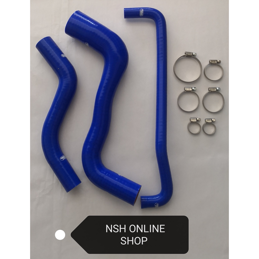 Radiator Hose Set (Samco Silicone) with Hose Clip for Proton Saga BLM