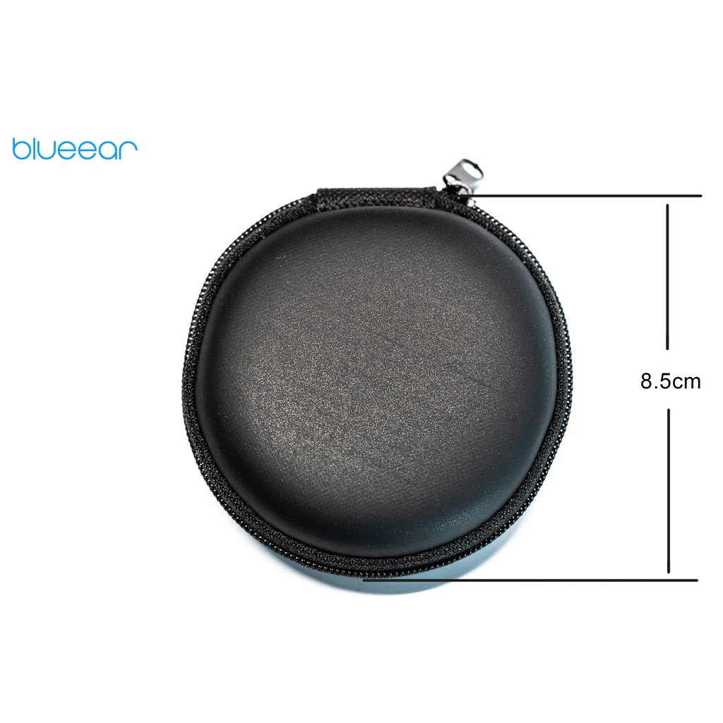 Blueear Earphones Box Pouch Bag with Zipper Hard Earbuds Holder