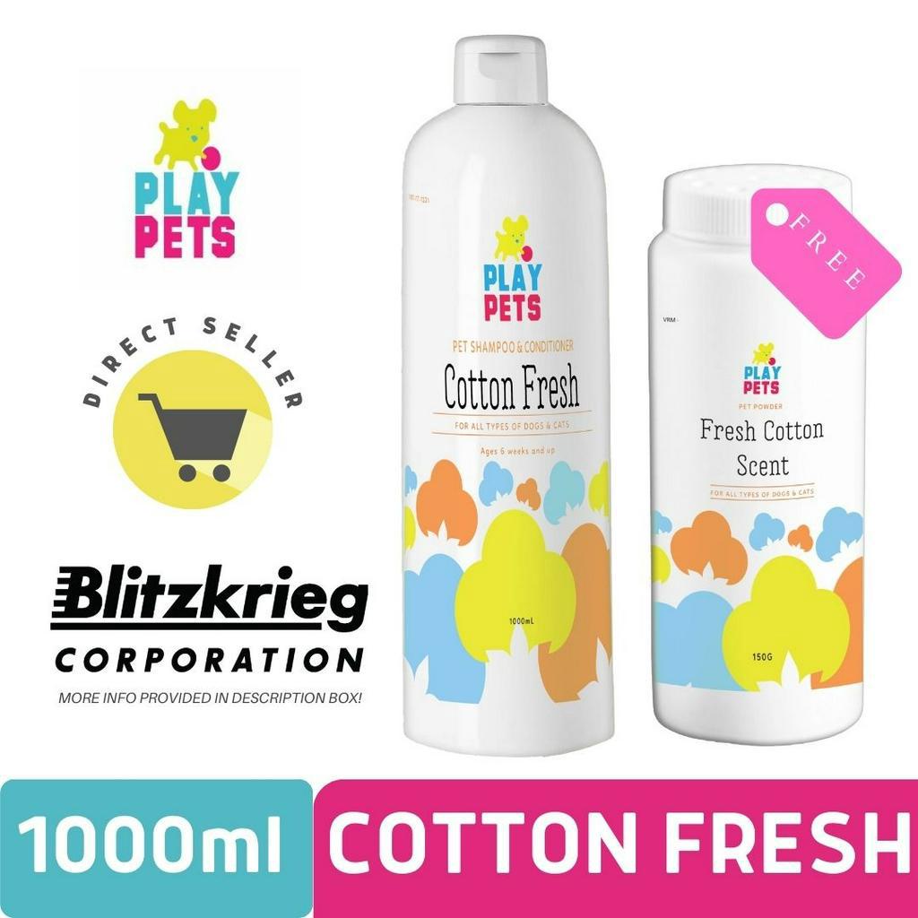 [NEW PACKAGING] Play Pets Shampoo and Conditioner 1L Shopee Philippines