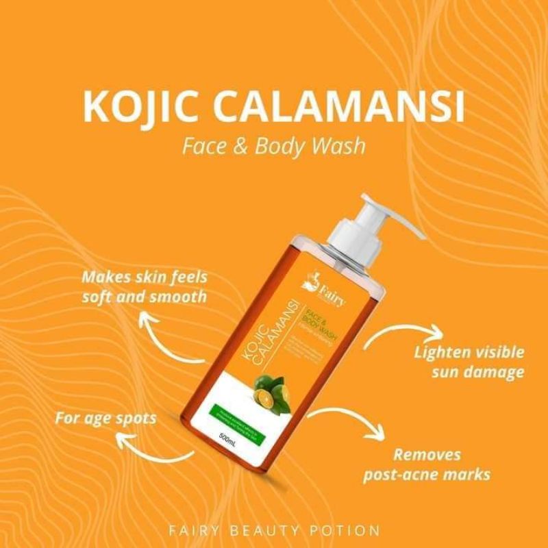 Kojic Calamansi Face And Body Wash 500ML Shopee Philippines