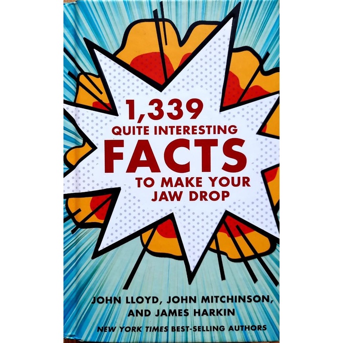 1,339 QUITE INTERESTING FACTS TO MAKE YOUR JAW DROP HARD COVER Shopee(09)