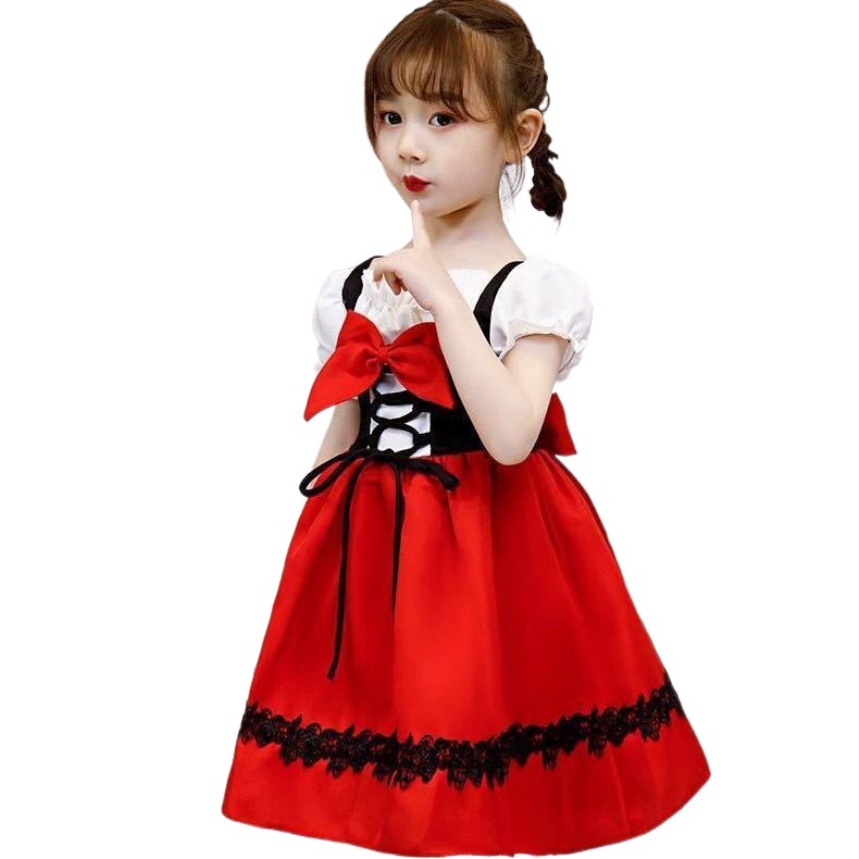 Halloween children s costume girls Little Red Riding Hood costumes
