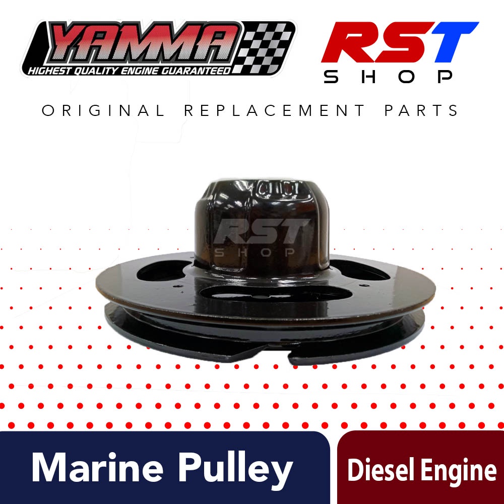 YAMMA Marine Pulley Spare Parts for Air Cooled Diesel Engine 16.5HP