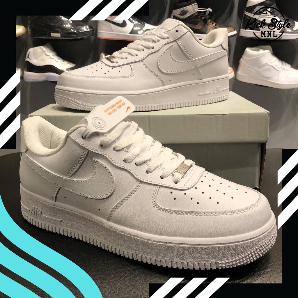 【Philippine cod】 Nike Air Force 1 [Triple White] Casual Low Cut