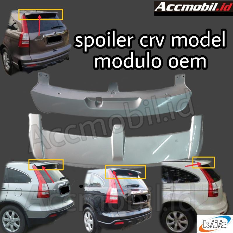 Honda crv plastic Spoiler | Shopee Philippines
