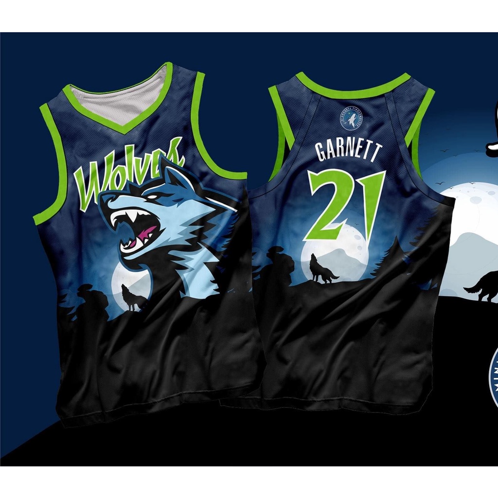 WOLVES NEW BASKETBALL JERSEY FREE CUSTOMIZE NAME AND NUMBER