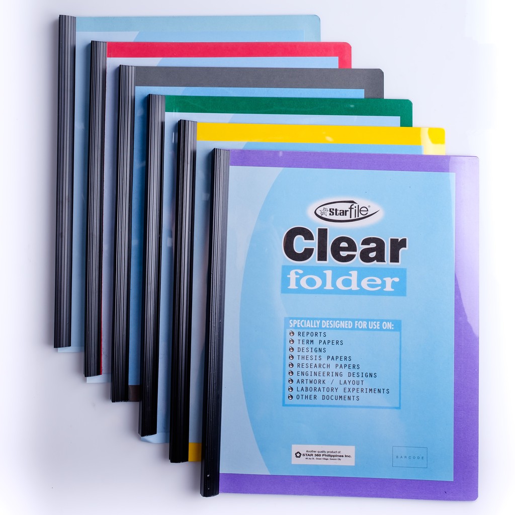 Starfile Clear Slide Folder (15 or 25 pieces/pack) Shopee Philippines