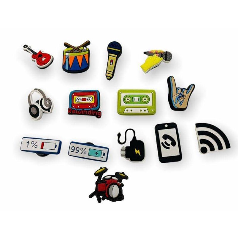 Music battery series jibbitz for crocs Shopee Philippines