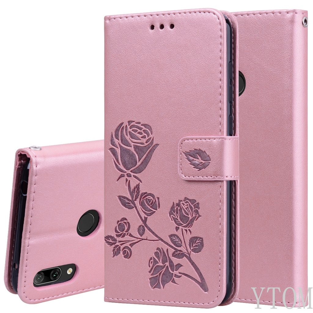 Luxury Flip Wallet Phone Case for OPPO A3S A5 A5S A7 A8 A9 A12E A12 A15