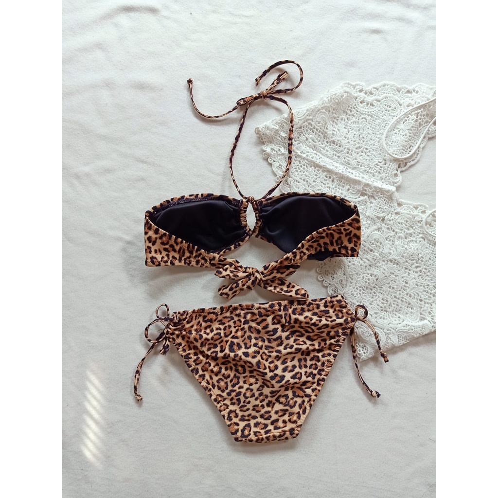 Halter NECK Beach BIKINI Beach Strap WITH FOAM/BK 3305 RXO LORENG MACAN