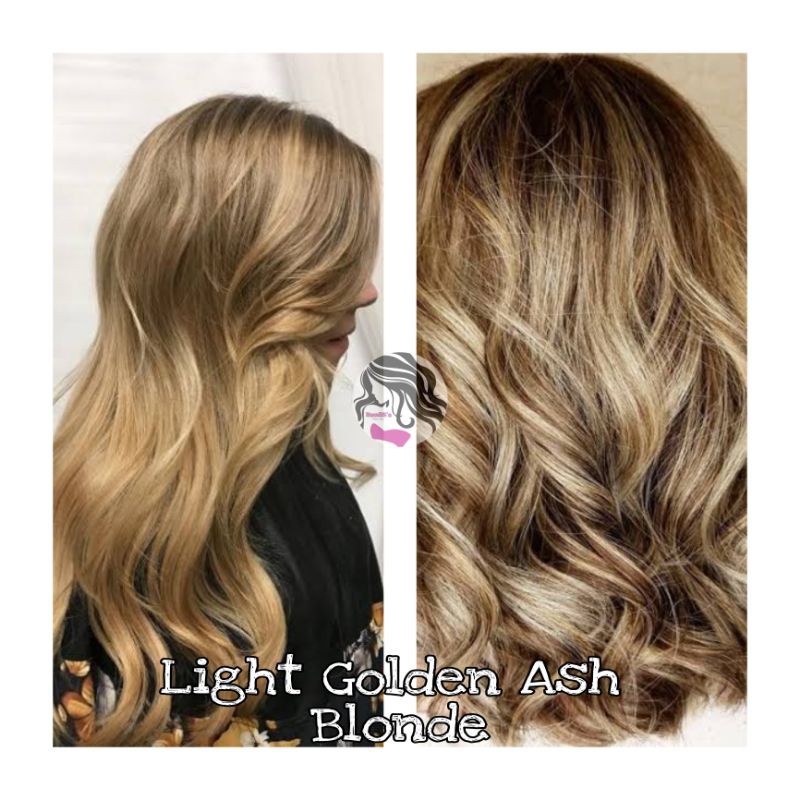Light Golden Ash Blonde Hair Color Shopee Philippines