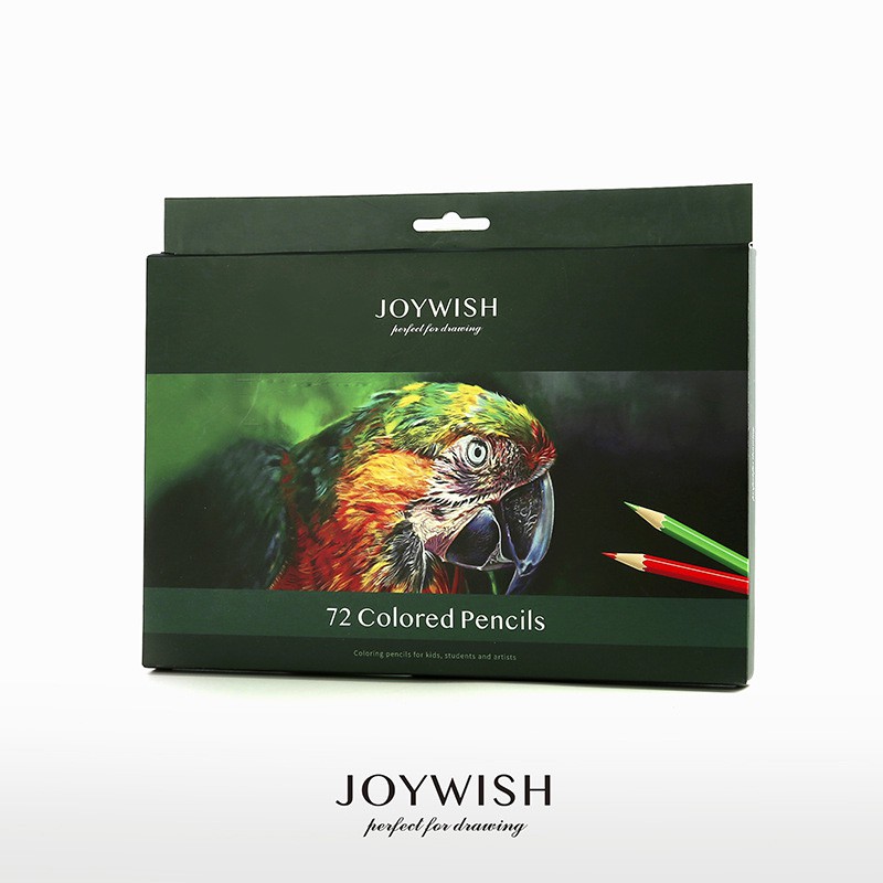 (18/36/72 Pcs) JOYWISH Wood Color Colour Pencil Drawing Colouring Crayon Art Pencils Paper Box